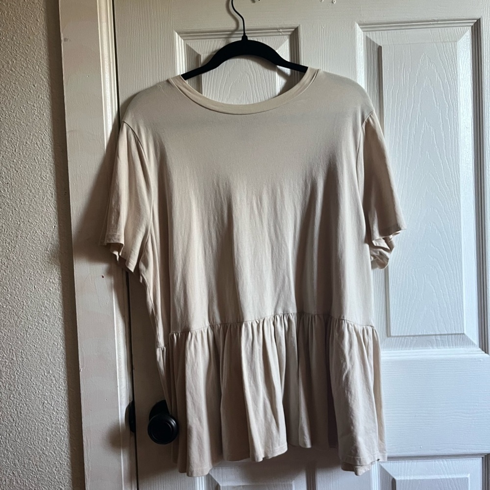 Beige blouse
